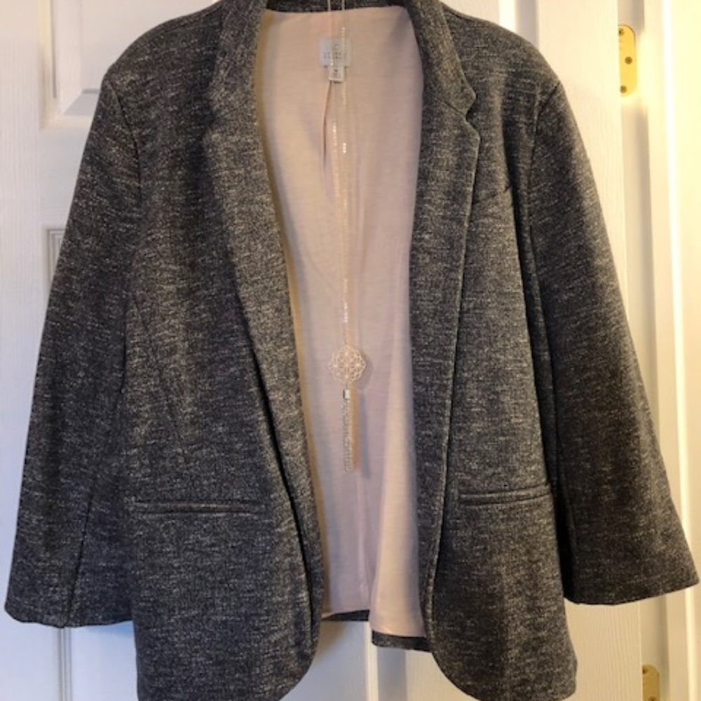 Gray Lauren Conrad Blazer